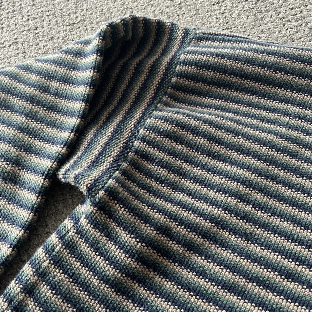 Cape Isle Knitters Sweater. Large. Vintage. Stripped.‎ Fisherman's